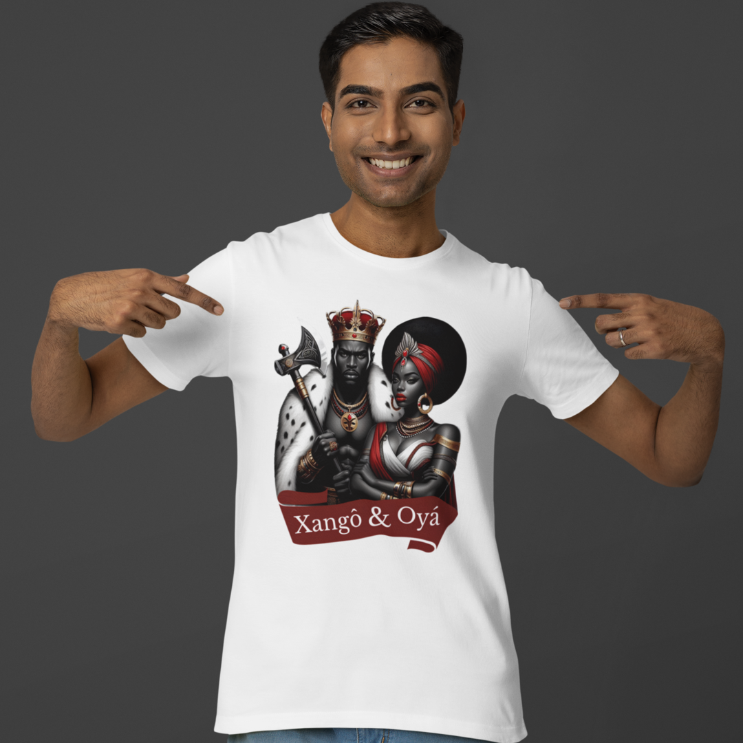 Camiseta Xangô e Oyá