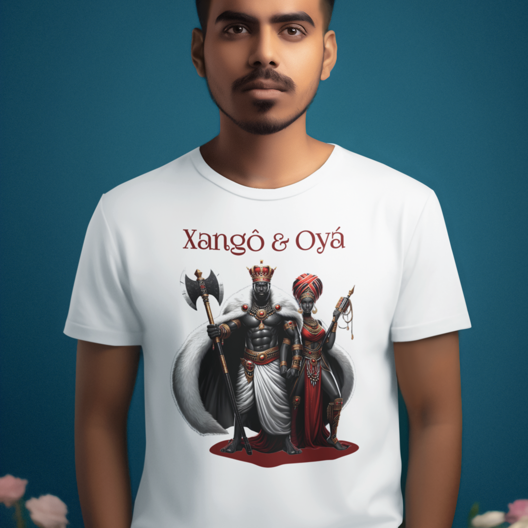 Camiseta Xangô e Oyá