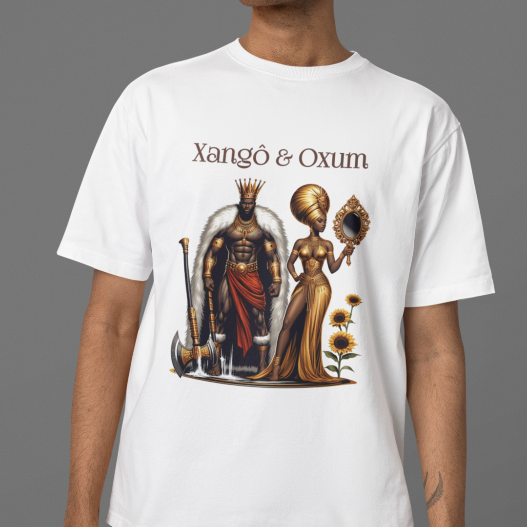 Camiseta Xangô e Oxum