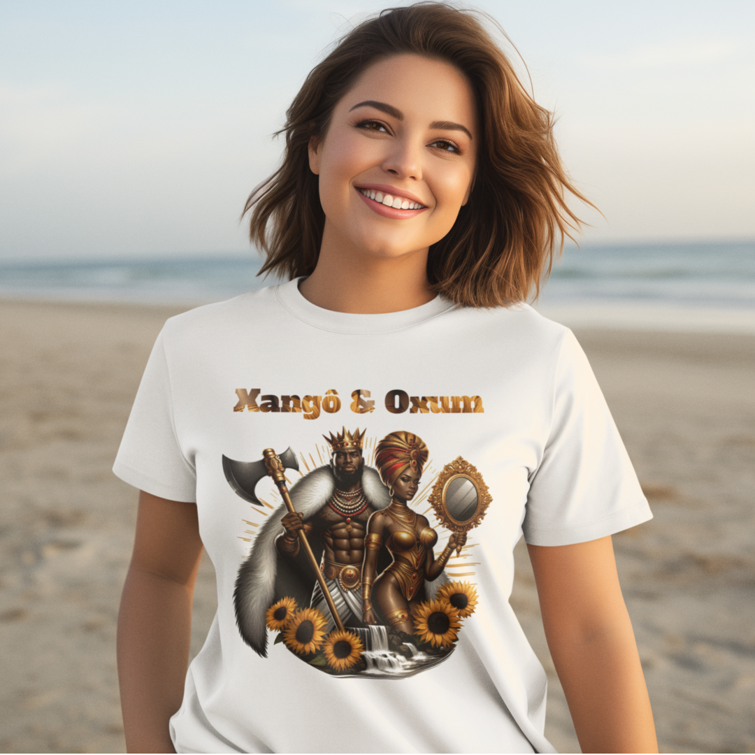 Camiseta Xangô e Oxum