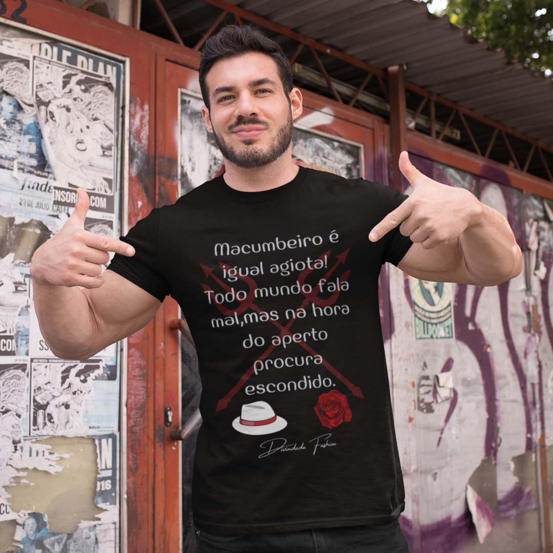 Camiseta Unissex Macumbeiro