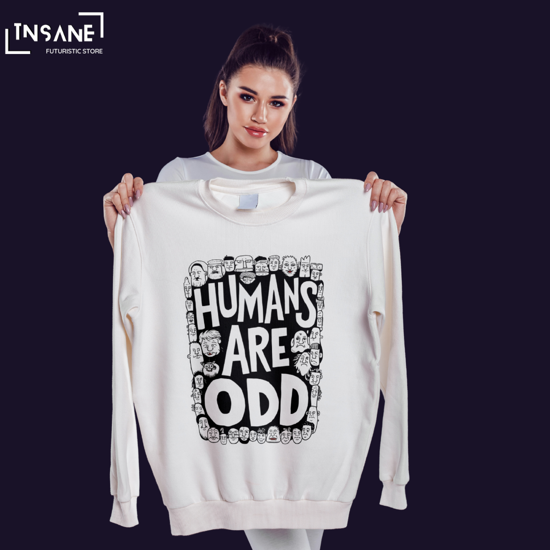 MOLETOM FECHADO INSANE - HUMANS ARE ODD