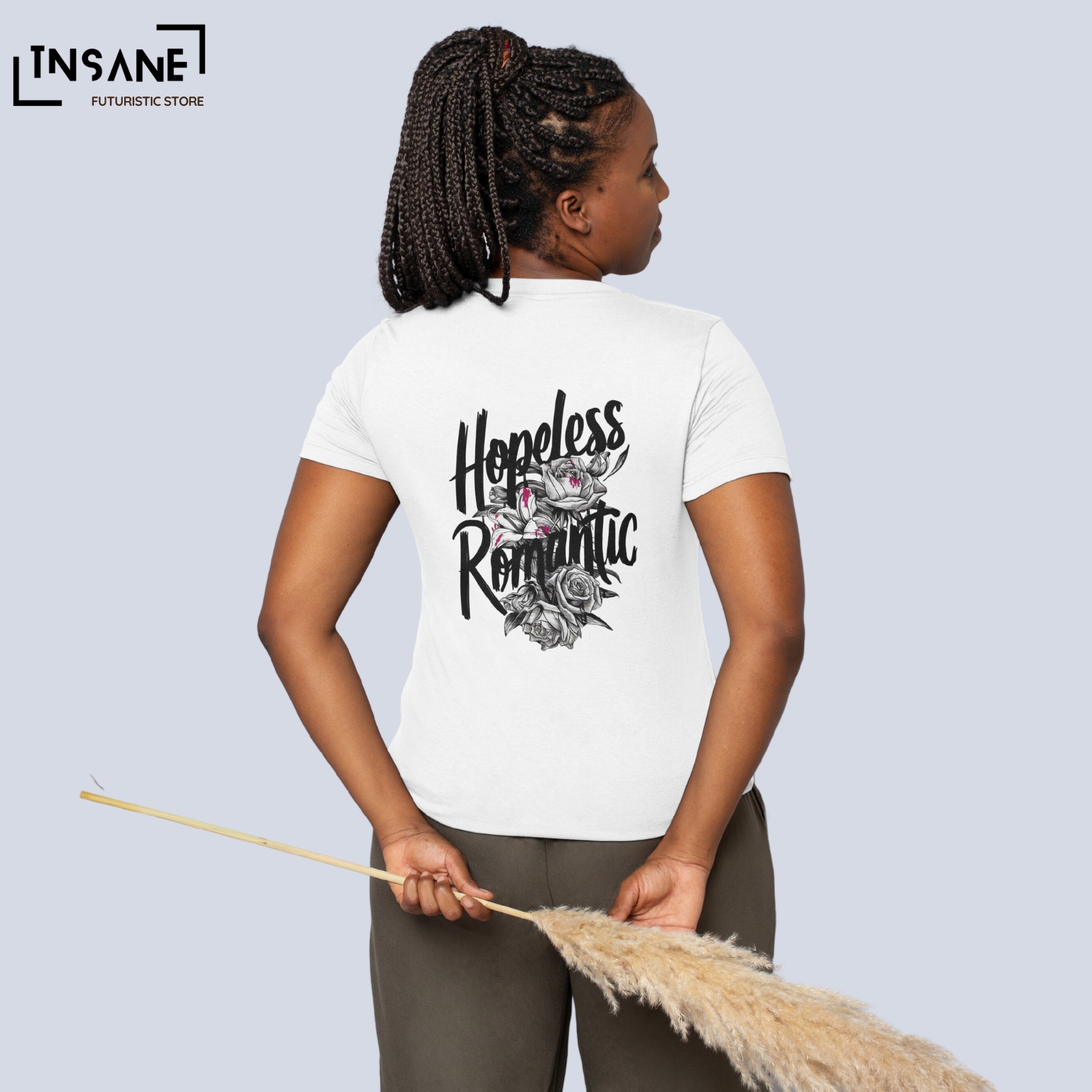 CAMISETA INSANE - HOPELESS ROMANTIC