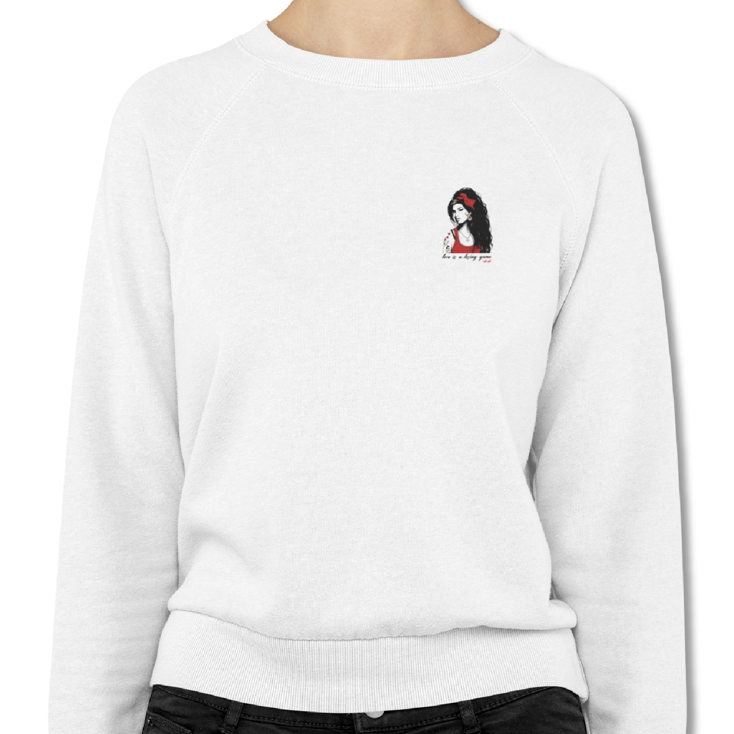 Moletom - Amy Winehouse Love is a Losing Game