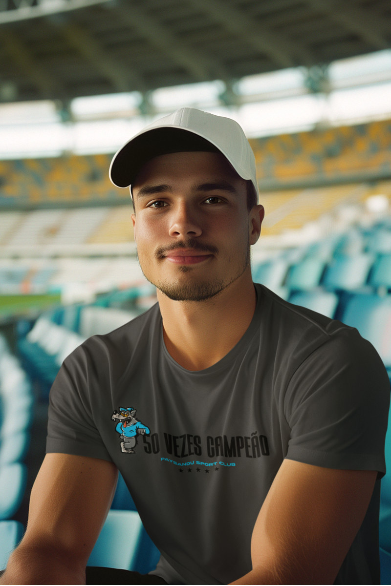 CAMISETA ESTONADA PAYSANDU 50X CAMPEÃO PARAENSE