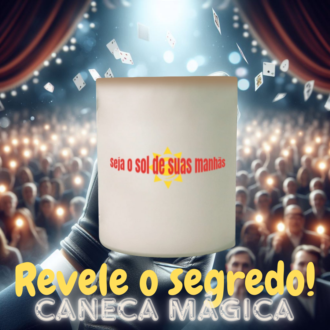Caneca Mágica Dicionário dos Desejos