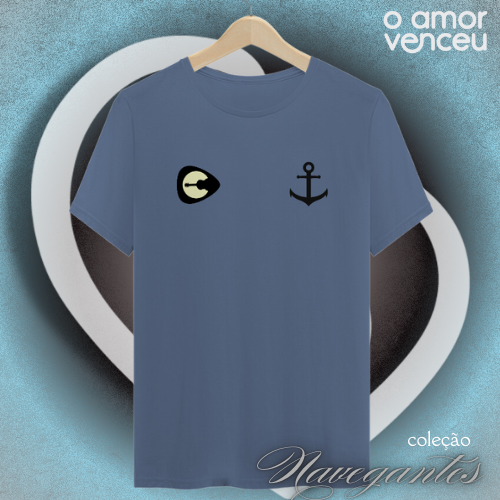Camiseta Estonada Navegantes Simbolos
