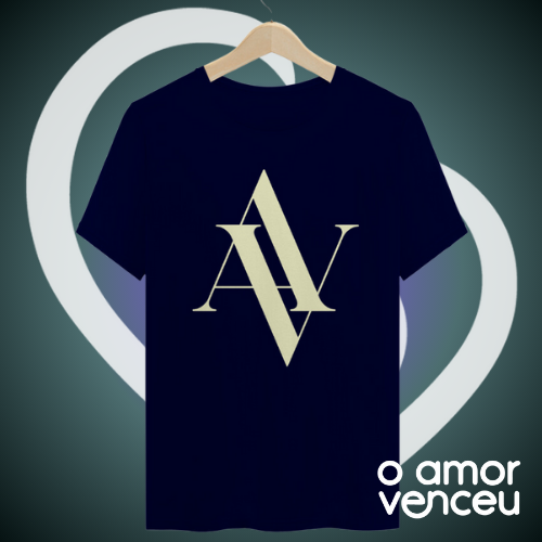 Camiseta Quality Amor Venceu Letras