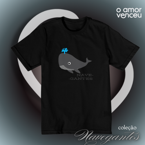 Camiseta Quality Infantil Navegantes dos Mares