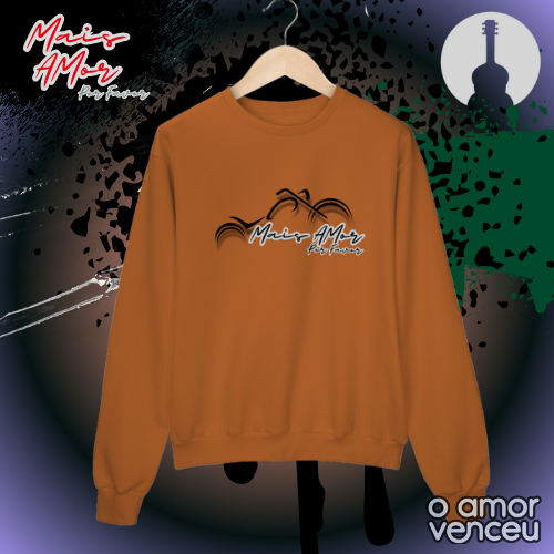 Moletom Fechado Mais Amor Por Favor Homenagem