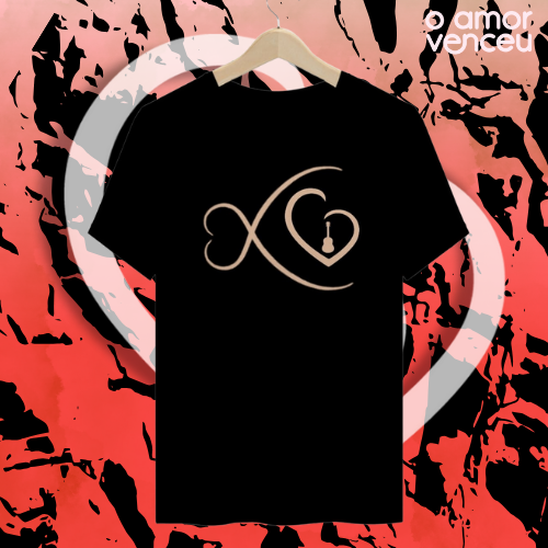 Camiseta Quality Amor Venceu Traços