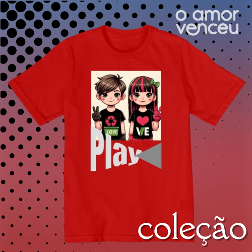 Camiseta Infantil Heróis Vitória