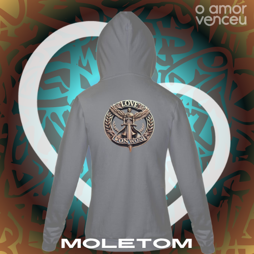 Moletom Com Zíper Love Won Won
