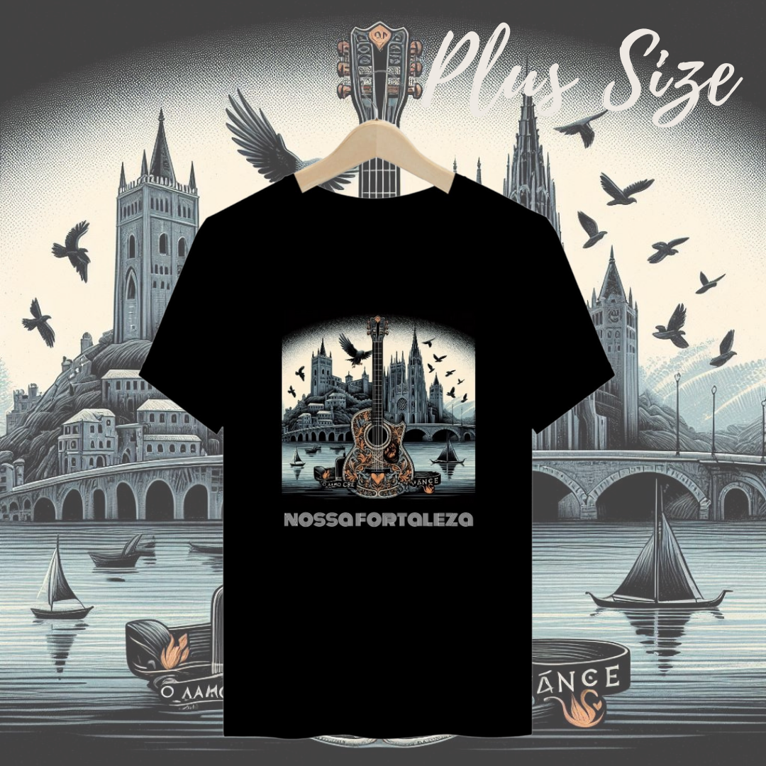 Camiseta Plus Nossa Fortaleza (Promoção)