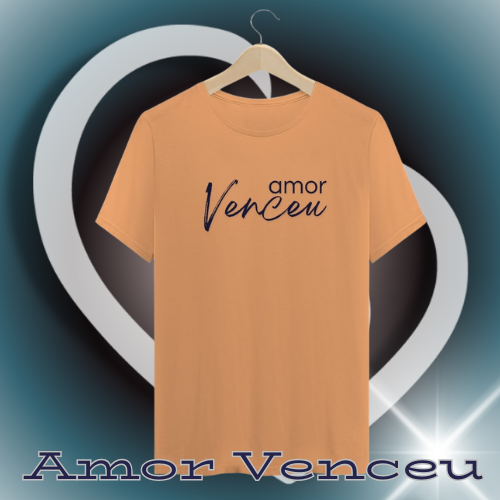 Camiseta Estonada Amor Venceu Interior