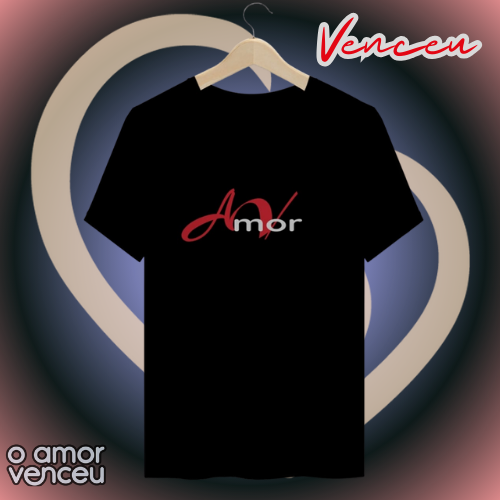 Camiseta Quality Amor Vermelho