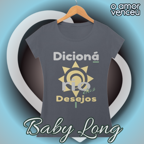 Baby Long Pima Dicionário dos Desejos Girassol