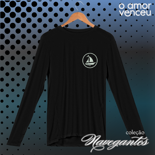 Camisa Manga Longa Sport Dry UV Barco