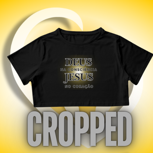 Camisa Cropped Fé