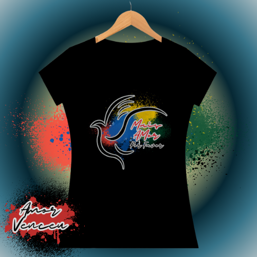 Baby Long Quality Paz e Amor Por Favor