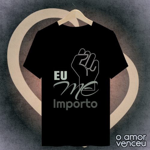 Camiseta Quality Amor Venceu Eu me Importo