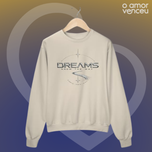 Moletom Prime Fechado Dreams Know The Way
