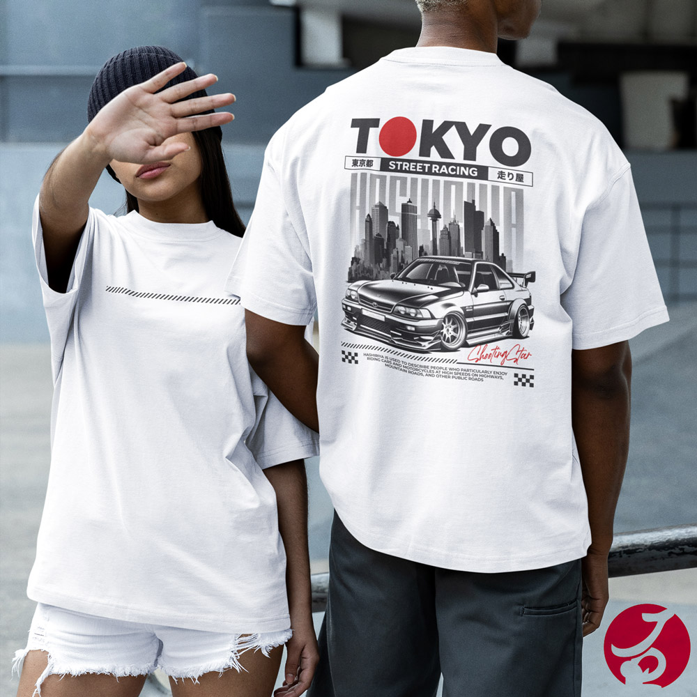 Camiseta Oversized - Tokyo Street Racing