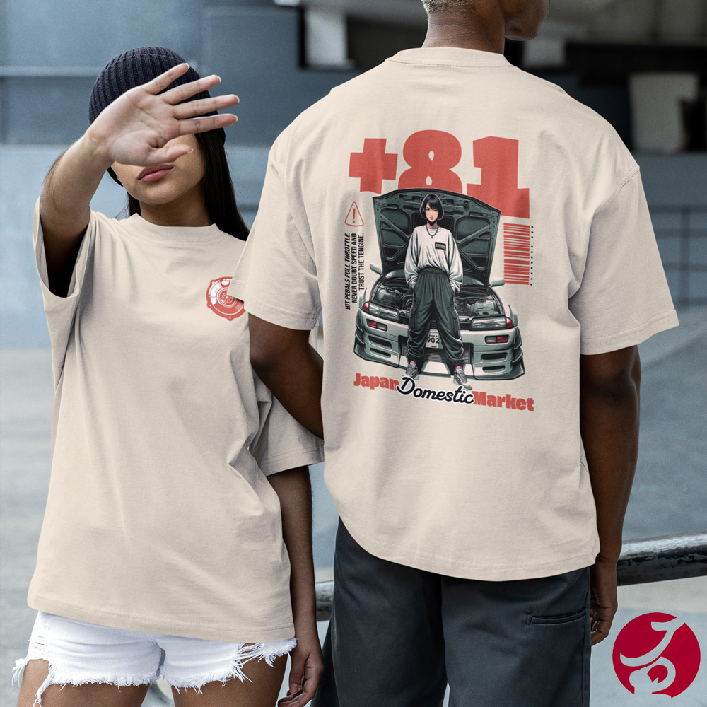 Camiseta Oversized - JDM