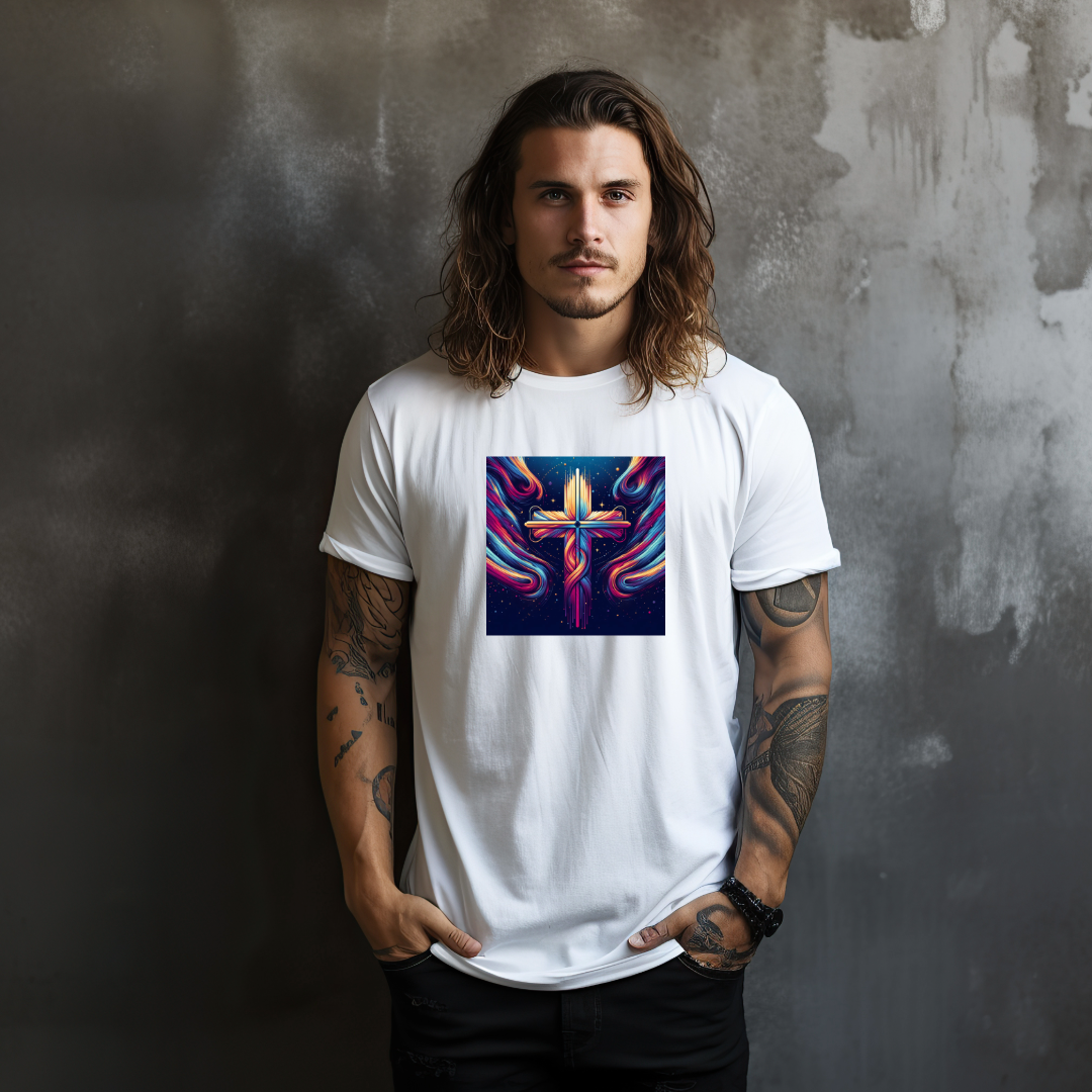 Embarque em uma jornada visual com a camiseta 