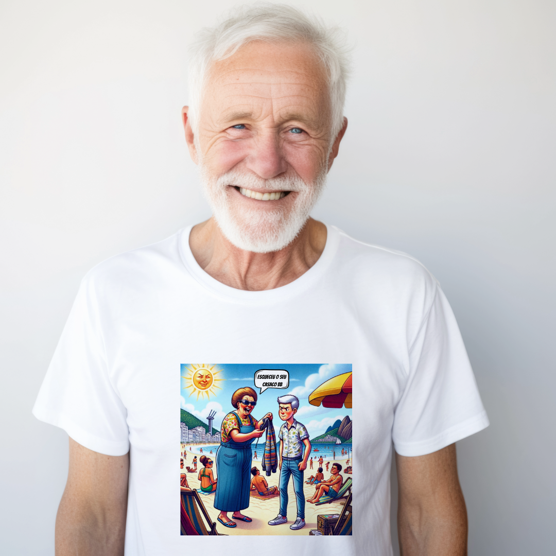 Prepare-se para vestir a frase que atravessa gerações com a camiseta 