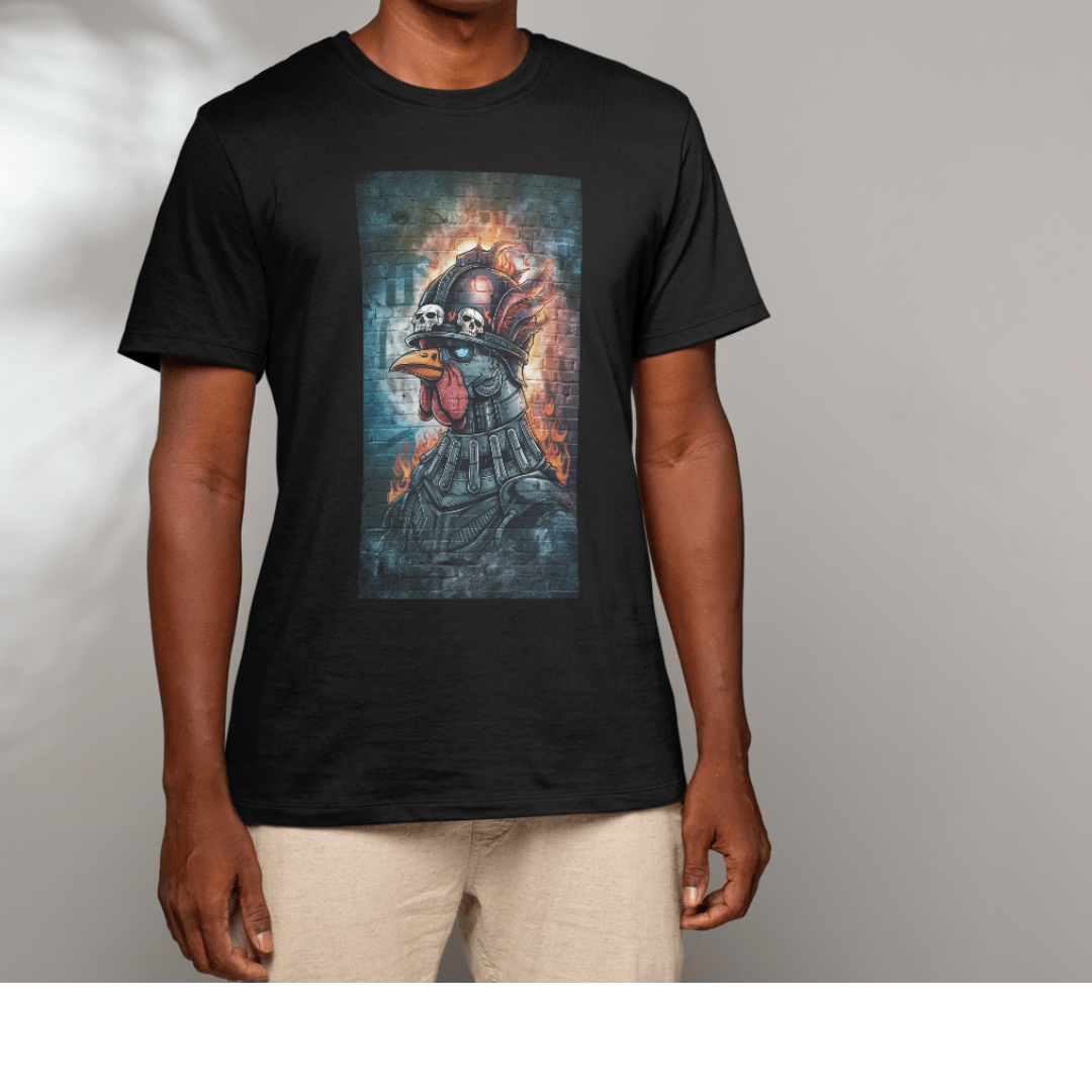 Galinha Robô - Capacete de Hades