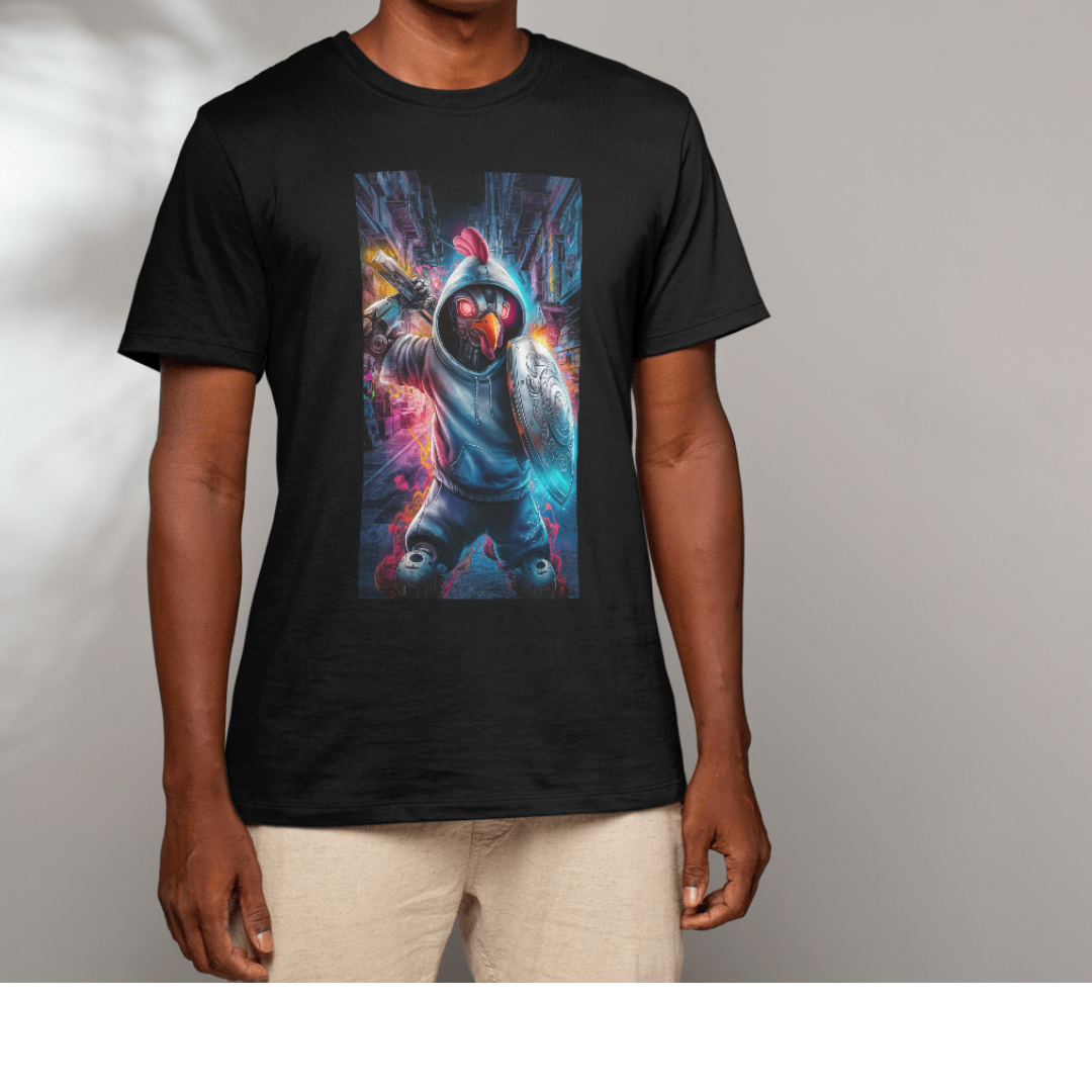 Galinha Robô - Escudo de Atenas