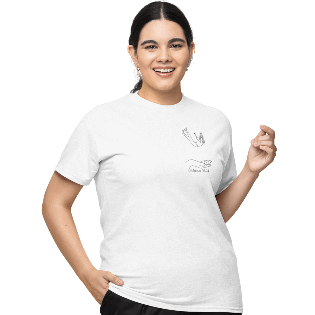 Camiseta Cristã Prime - Salmos 37:24