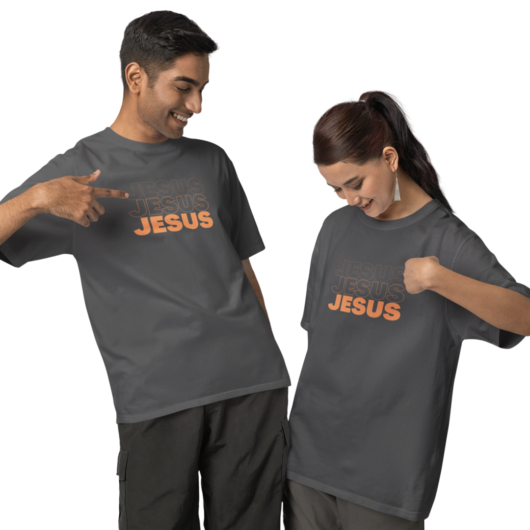 Camiseta Cristã Estonada - Jesus