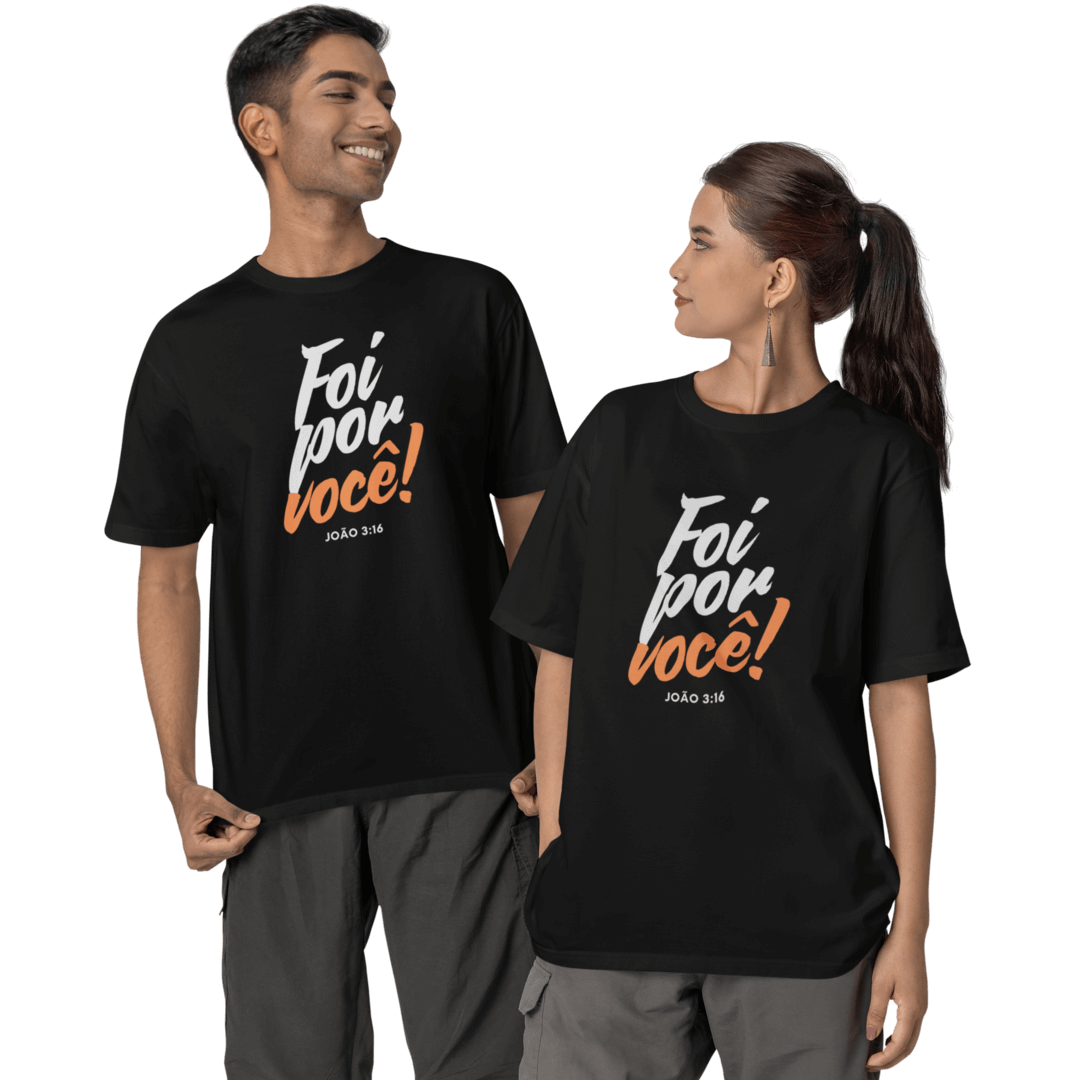 Camiseta Cristã - João 3:16