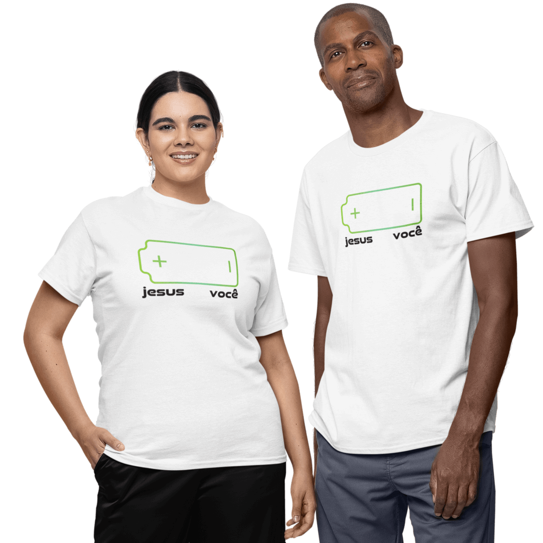 Camiseta Cristã Prime - Mais jesus Menos Você