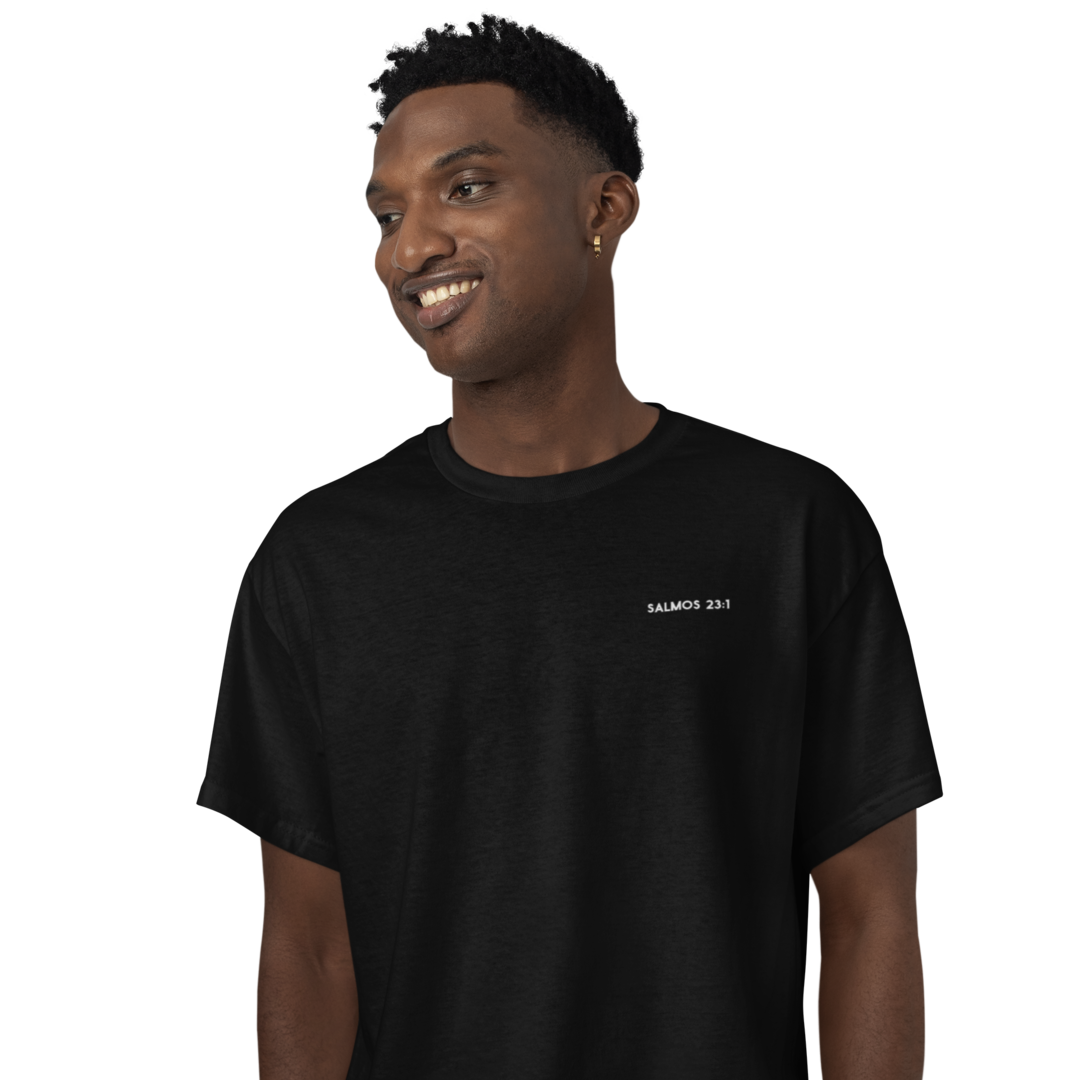 Camiseta Cristã Prime - Salmos 23:1 - Minimalista