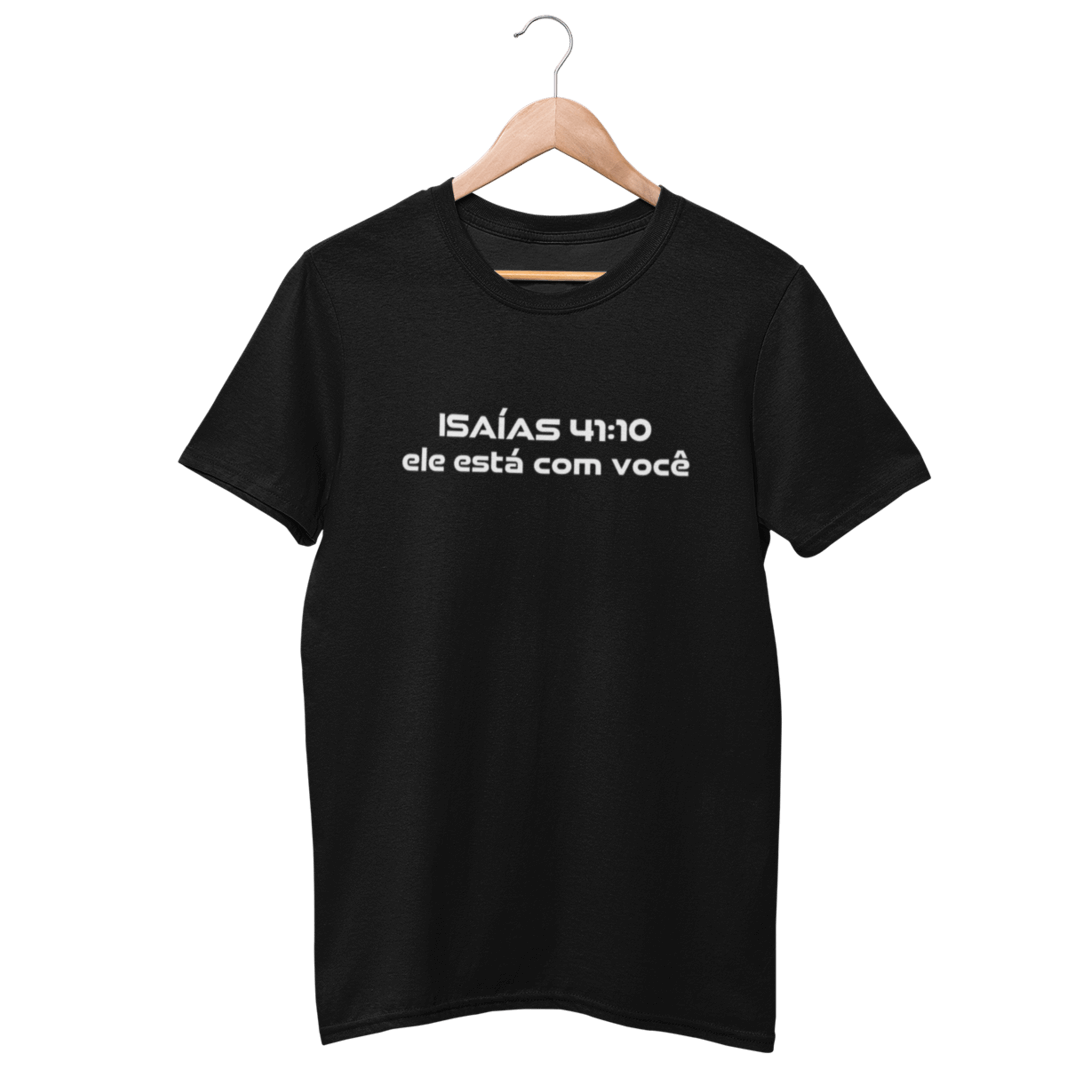 Camiseta Cristã Prime - Isaías 41:10 - Estampa Grande