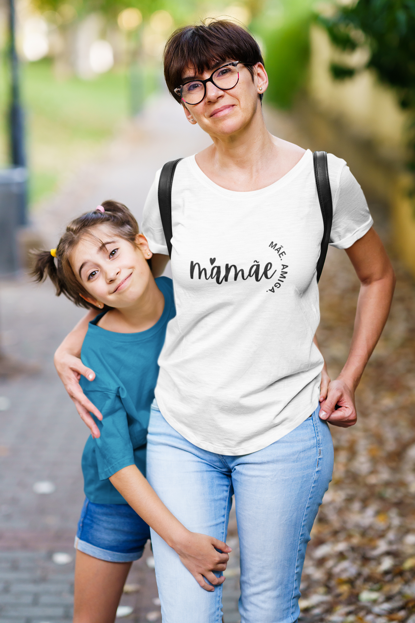 Camiseta dia das mães - Mamãe amiga