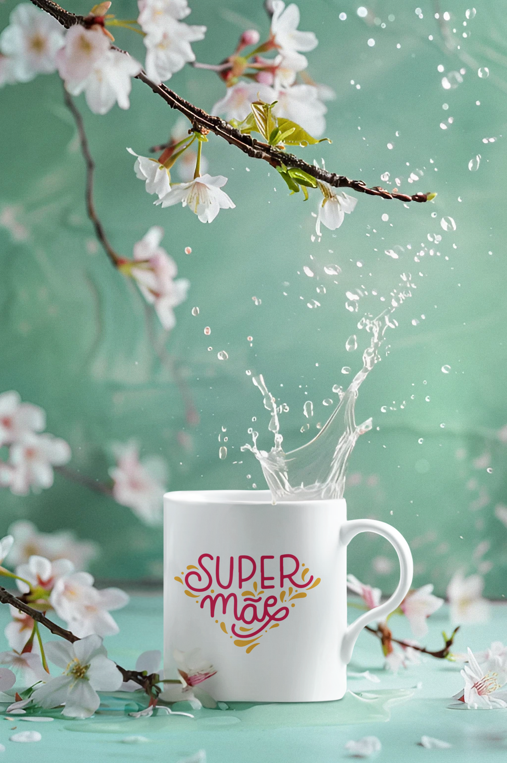 Caneca dia das Mães - Super Mãe