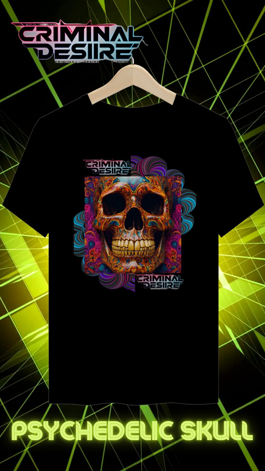 Psychedelic Skull