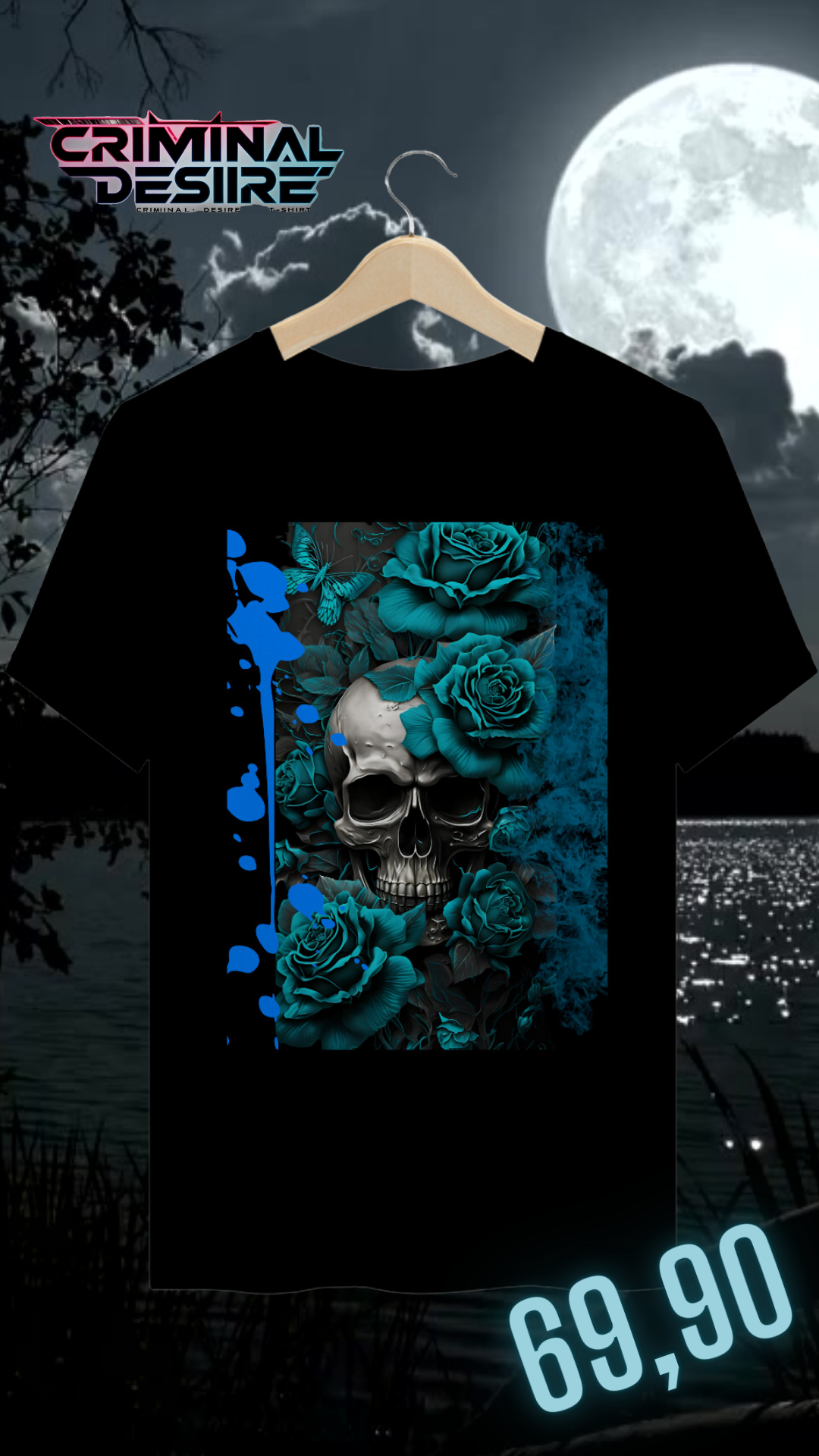 Skull & Flowers