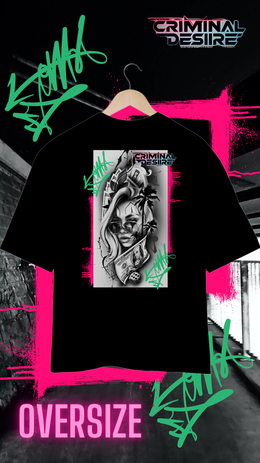 Girls & Money Oversize