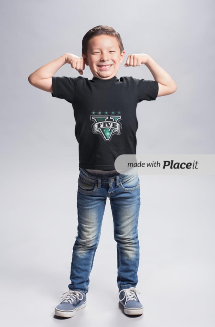 Nome do produto: camisa gta V infantil (10/14)tam