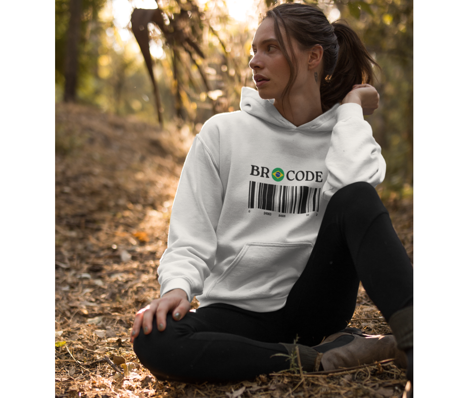 Moletom com capuz - Br Code