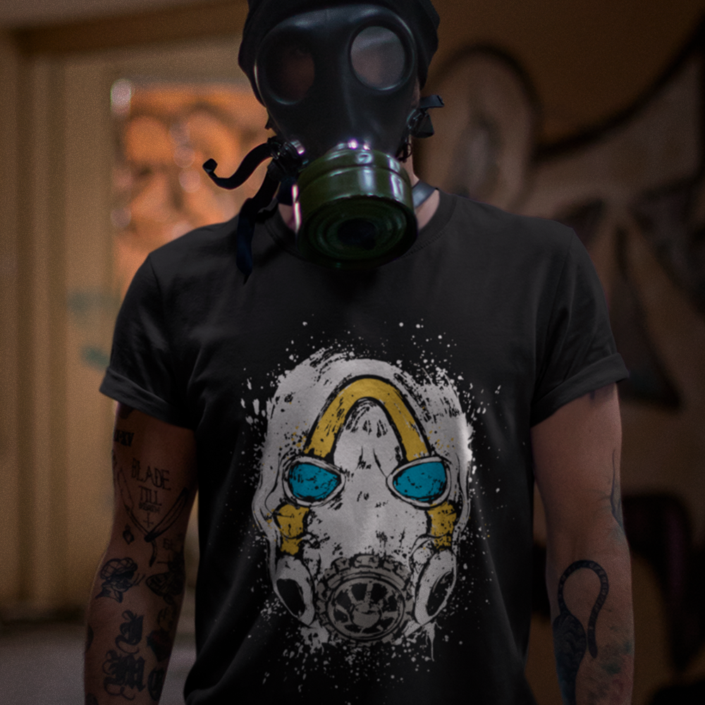 Camiseta Borderlands Mask Brush