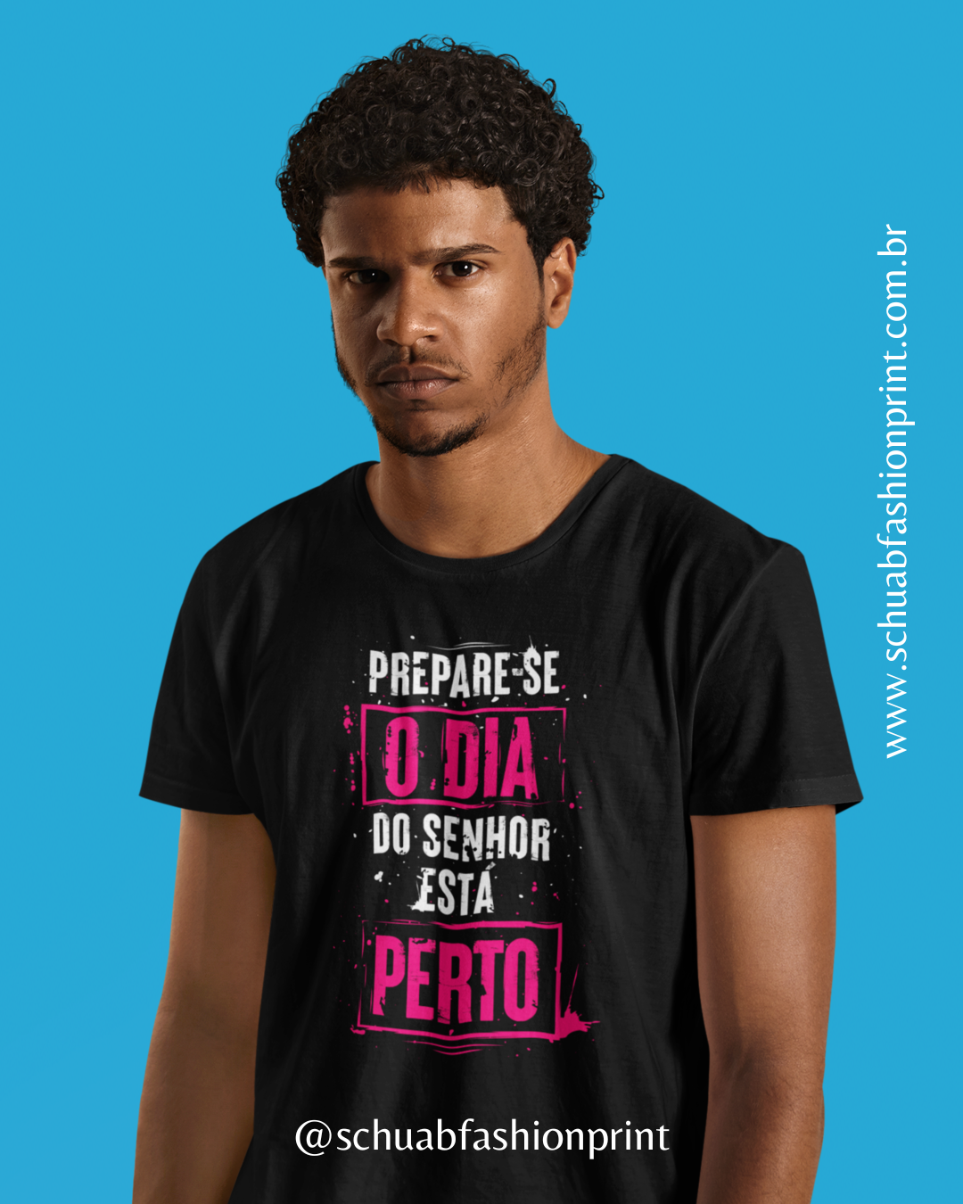PREPARE-SE O DIA DO SENHOR ESTA PERTO - CAMISETA UNISEX 