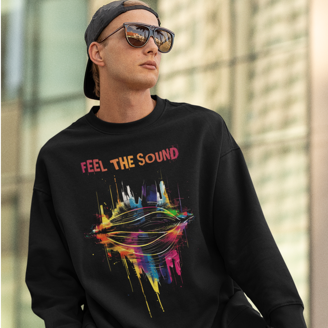 Moletom Unissex Feel The Sound