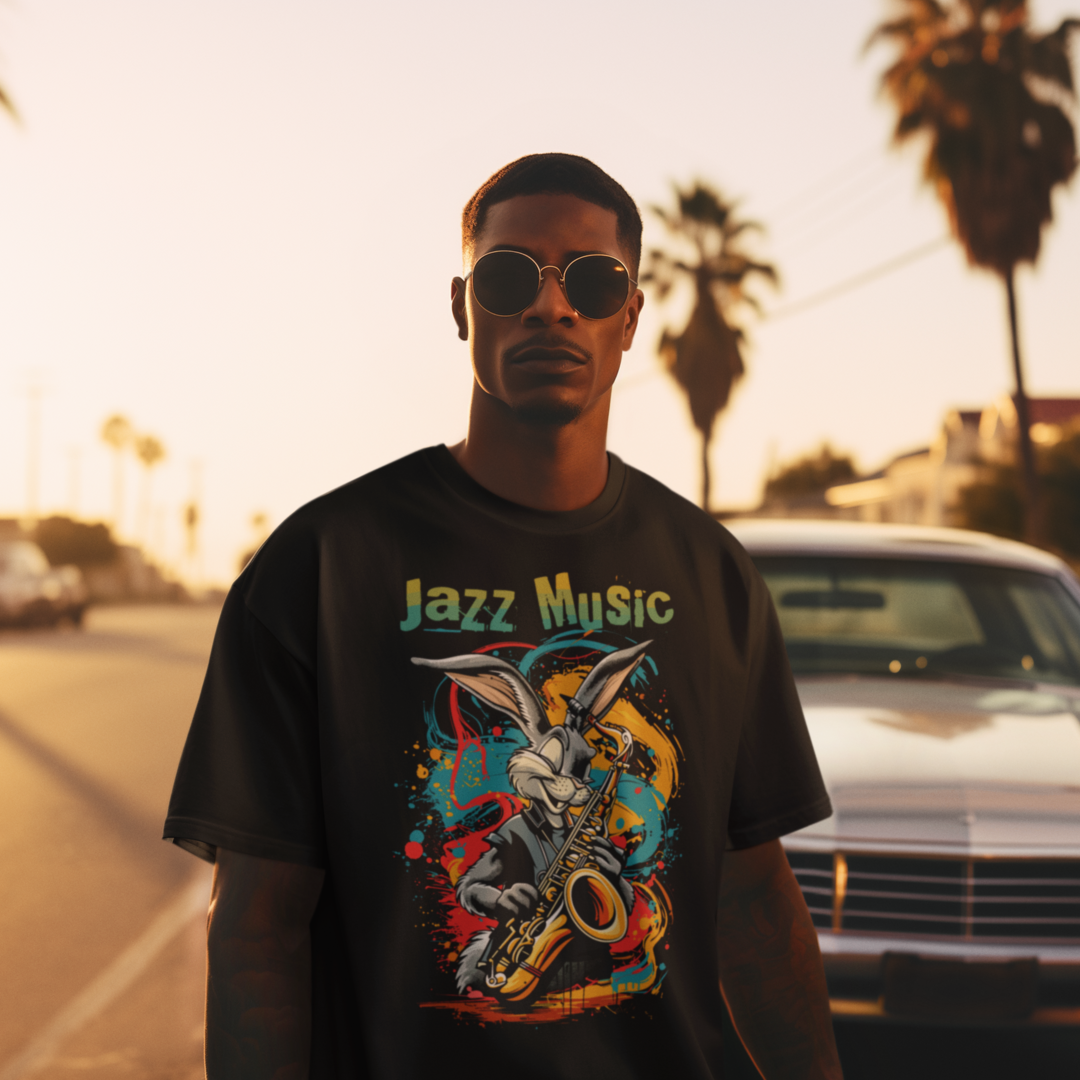 Camiseta Unissex Jazz Music