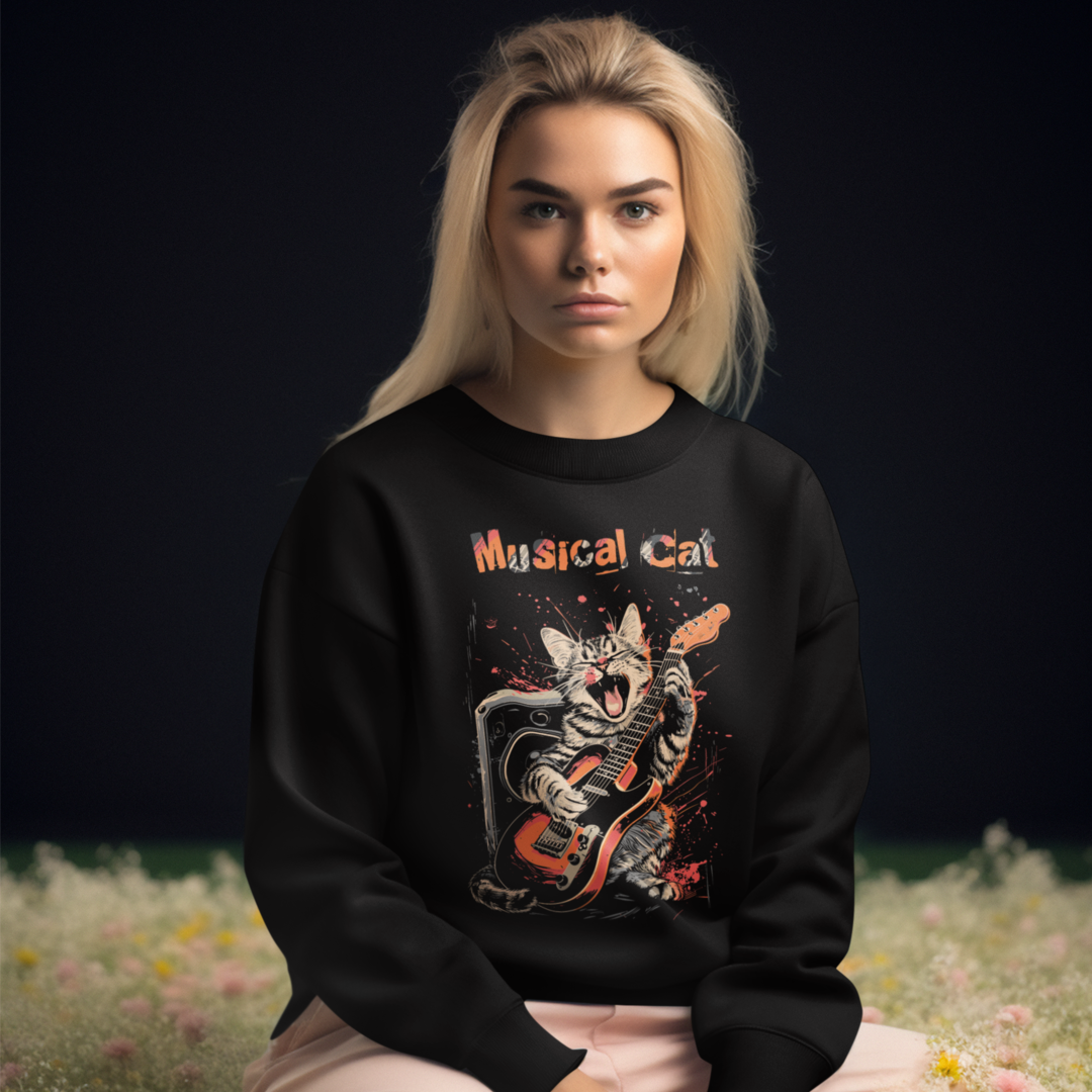 Moletom Musical Cat